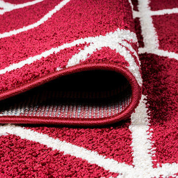 Tumbling Blocks Modern Geometric Area Rug 2